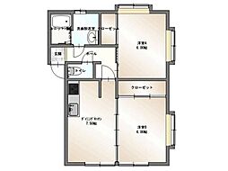 メイプル拾壱番館 2階/202号室