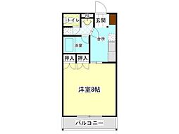 バーディハイム 2階