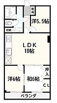 第1太陽マンション 204号 ｜ 宮崎県宮崎市吾妻町73（賃貸マンション3LDK・2階・67.85㎡） その2