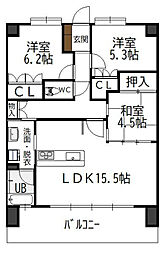 間取図画像 3LDK
