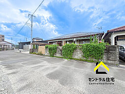 下北方町野田 南側道路 小学校近く 建築条件なし売地