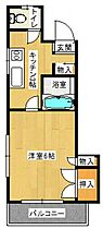 3階 / 1K / 22.2㎡