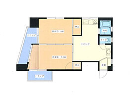 セイザンハイツ橘 1001 ｜ 宮崎県宮崎市橘通東５丁目3（賃貸マンション2LDK・10階・40.17㎡） その2