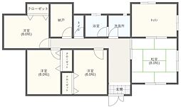 跡江工藤貸家　1棟 7DKの間取り
