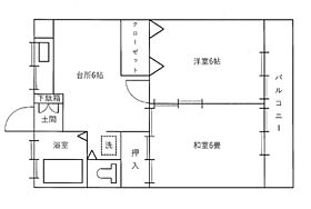 ニュー高松ハイツ 103 ｜ 宮崎県宮崎市大工３丁目5-1（賃貸マンション2DK・1階・37.53㎡） その2