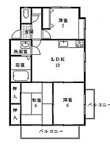 パルケ 101号室 ｜ 宮崎県宮崎市丸山２丁目13（賃貸マンション3LDK・1階・58.32㎡） その2