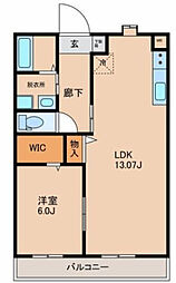 NEIGHBORS ?　502号室 5階1LDKの間取り
