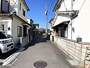 前面道路は幅員約4mです！