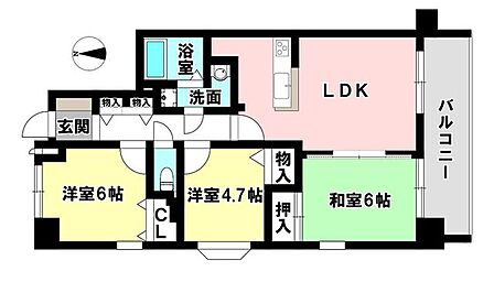 和室と洋室両部屋あるお部屋です♪高層階角部屋で日当たり・眺望・通風良好な空間です♪