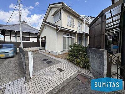 外観:松山市保免西1丁目にあります、1991年築3LDK中古戸建です♪ 外観:松山市保免西1丁目にあります、1991年築3LDK中古戸建です♪
