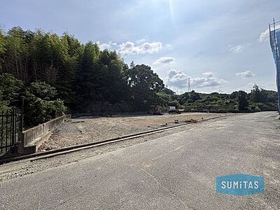 外観:松山市山西町にあります、5区画分譲地の1区画です♪約73坪あります♪ 外観:松山市山西町にあります、5区画分譲地の1区画です♪約73坪あります♪