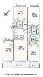 パーソナルハイツ星置駅前 4LDKの間取図画像