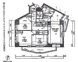 ロイヤルシャトー手稲富丘 3LDKの間取図画像