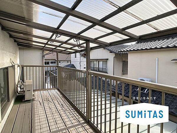 バルコニーを拡大表示