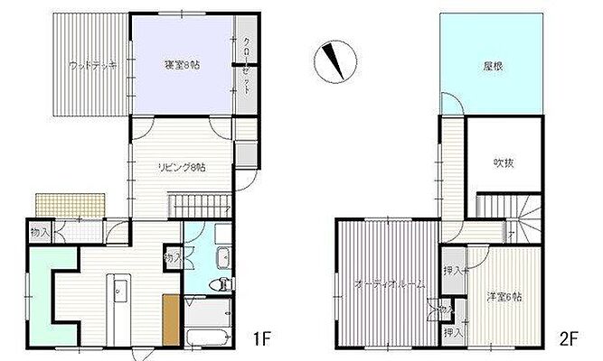 間取り 三入南2丁目　中古戸建