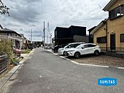 前面道路は幅員約5.0mです