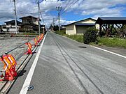 東側道路は幅員5.47m