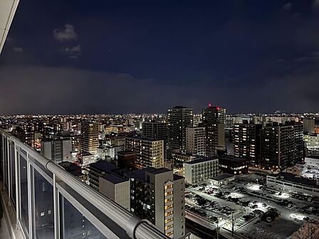 眺望夜景