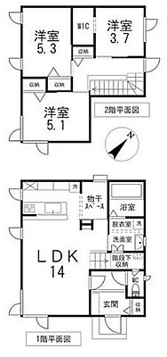 間取り 高砂町4番6号　売住宅  