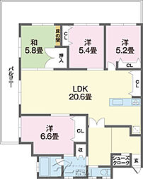 間取図画像 4LDK