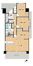 プレミスト宜野湾大謝名 3LDKの間取図画像