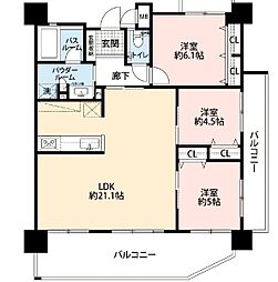 間取図画像 3LDK