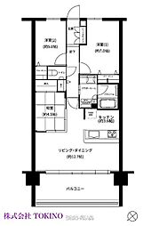プレミスト宜野湾大謝名 3LDKの間取図画像