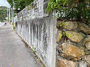 敷地手前？