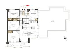 ライオンズマンション三原第2 4LDKの間取図画像