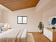 寝室利用がおすすめの落ち着きのある洋室（家具家電はイメージです）