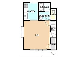 三愛ハイツ 3LDKの間取図画像