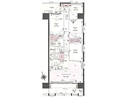 レーベン菜園THASERENIA 4LDKの間取図画像
