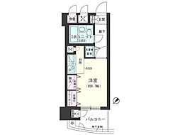 ライオンズマンション盛岡内丸 ワンルームの間取図画像