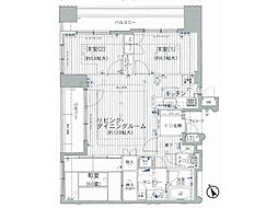 間取図画像 3LDK