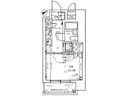 ライオンズマンション盛岡中央通 1Kの間取図画像
