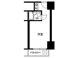 スカイパーク102 ワンルームの間取図画像