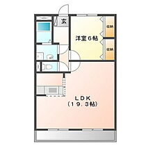 レジデンス　Ｏ 203 ｜ 茨城県水戸市河和田２丁目（賃貸アパート1LDK・2階・57.33㎡） その2