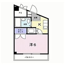 プリマベーラ 202 ｜ 茨城県水戸市東原1丁目（賃貸マンション1K・2階・21.00㎡） その2