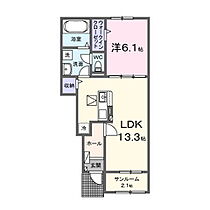 サンライズ・ＭＩＴＯ　Ａ 105 ｜ 茨城県水戸市新原2丁目（賃貸アパート1LDK・1階・50.01㎡） その2