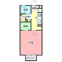 サンリーフ 203 ｜ 茨城県水戸市渡里町（賃貸アパート1K・2階・30.27㎡） その2