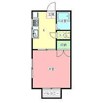 大内ハイツ1 201 ｜ 茨城県水戸市渡里町（賃貸アパート1K・2階・26.47㎡） その2