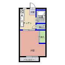 コーポワスギ 105 ｜ 茨城県水戸市渡里町（賃貸アパート1K・1階・23.77㎡） その2