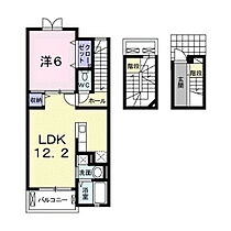 フレシール 303 ｜ 茨城県水戸市石川2丁目（賃貸アパート1LDK・3階・52.99㎡） その2