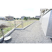 手洗い栓もついたドックラン。