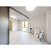 室内物干し完備で部屋干しできます