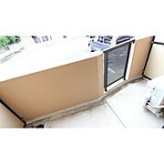 使いやすいバルコニー