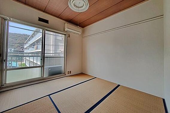 居室は和室です