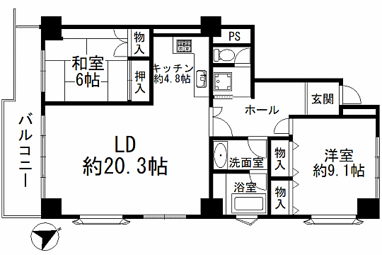 代表間取り
