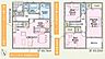間取り：3LDKの間取りです。
