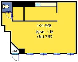 服部レディスプラザの間取図画像